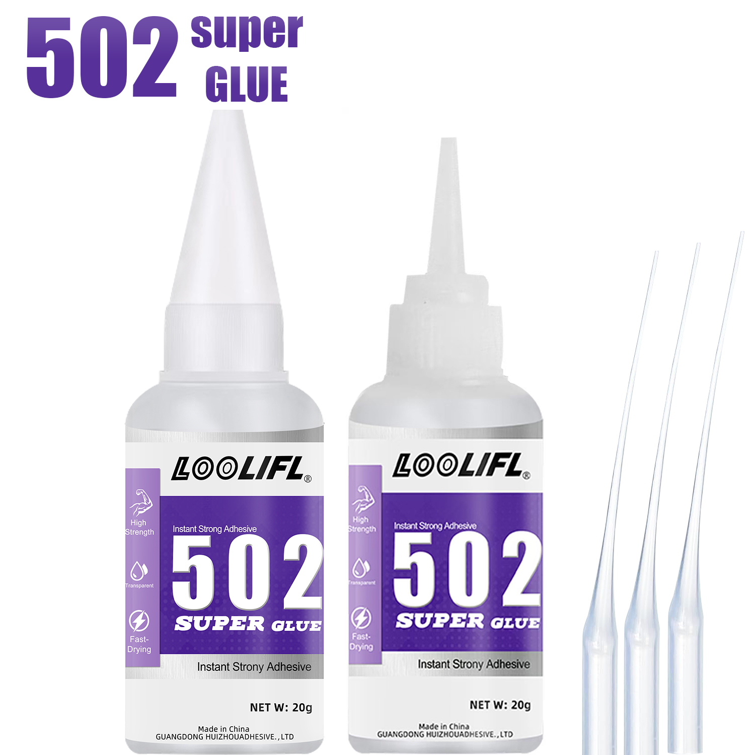 Wood Woodworking - 502 Super Glue Quick-drying Strong Cyanoacrylate