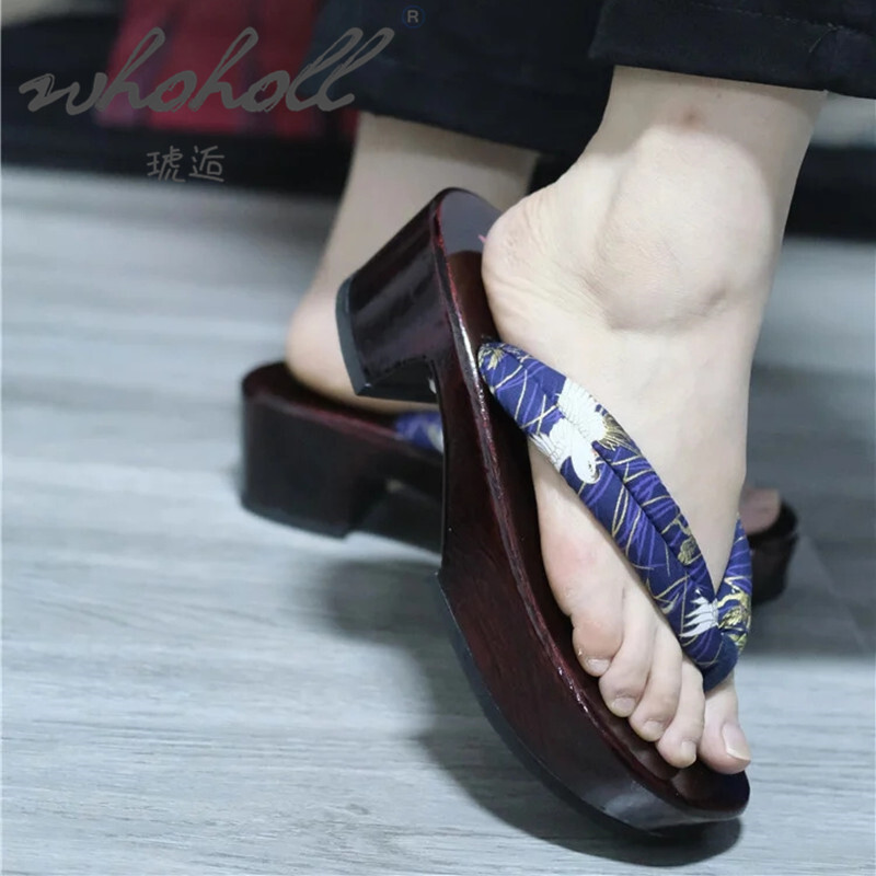 Woodworking Shoes - Japanese Wooden Gets Summer Women Slippers
