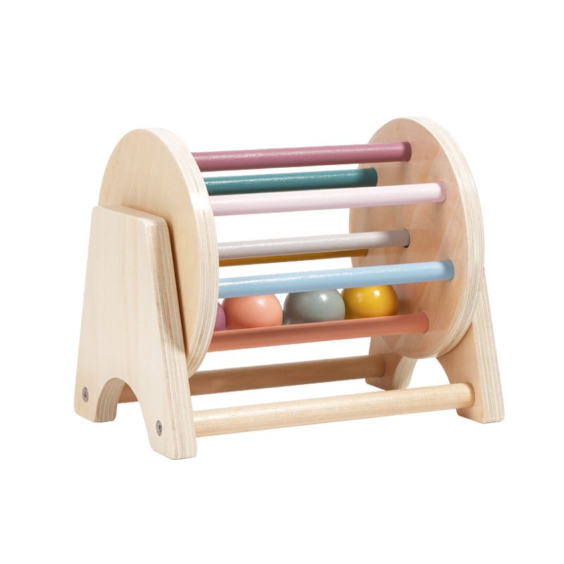 Woodworking Kids Toys - Montessori Wooden Toys Coin Ball Busy