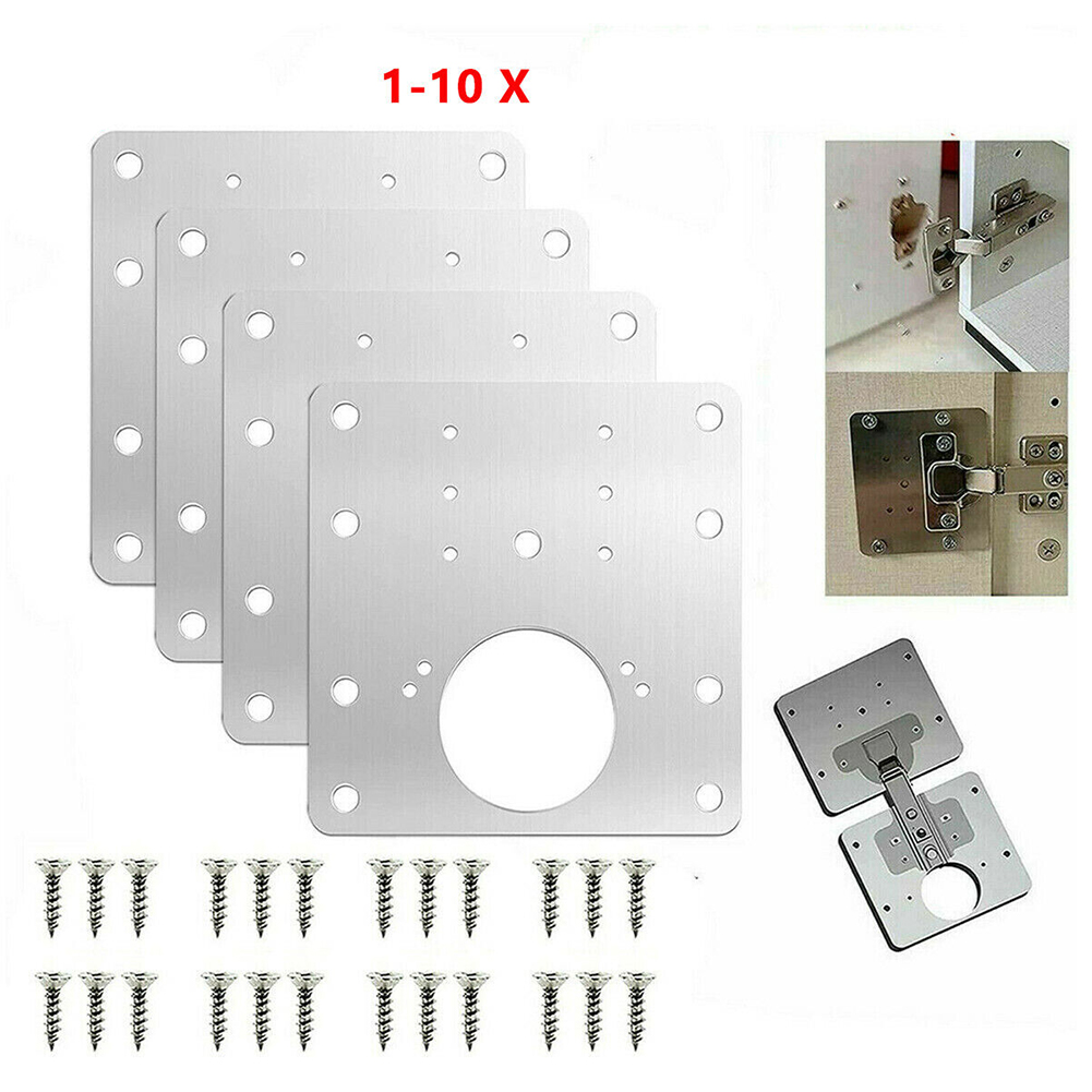 Cabinet Scraper Set - 10Pcs Door Hinge Stainless Steel Door