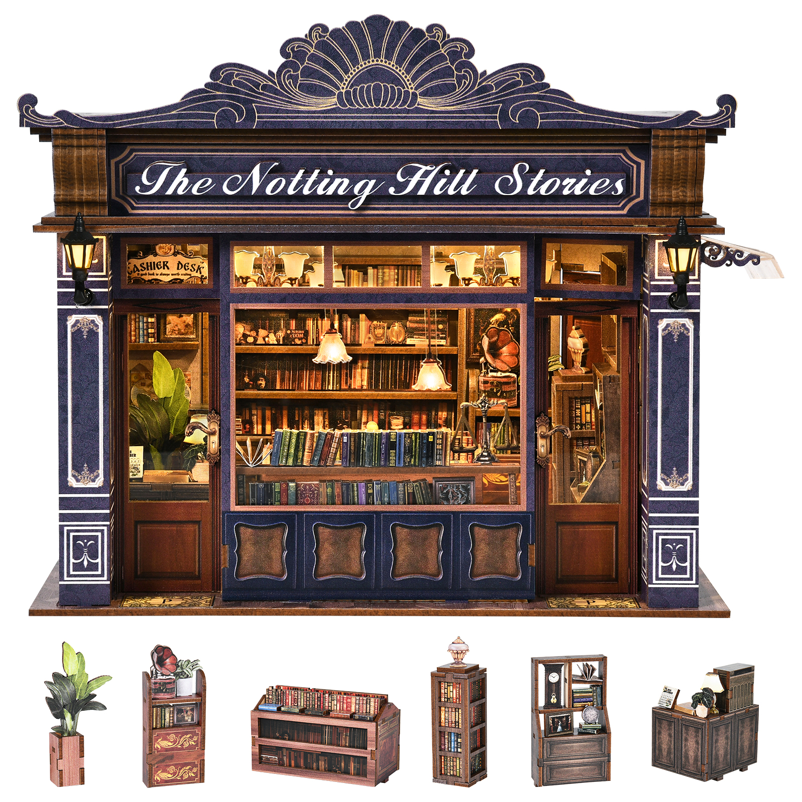 Woodworking Tv - DIY Book Nook Kit Notting Hill
