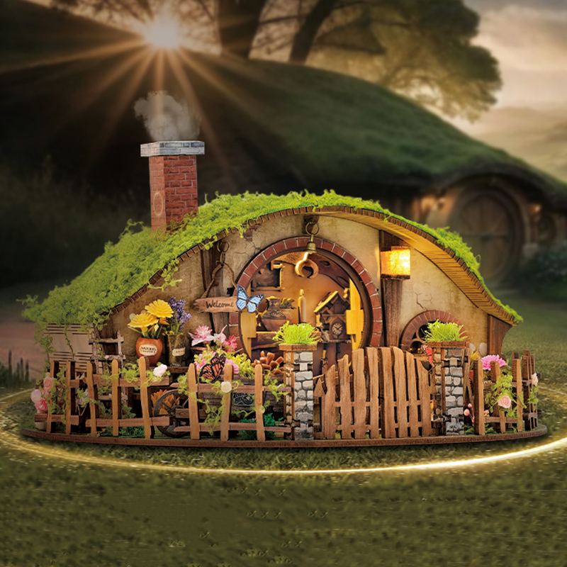 Woodworking Tv - Wooden DIY Magic Ring Dollhouse with