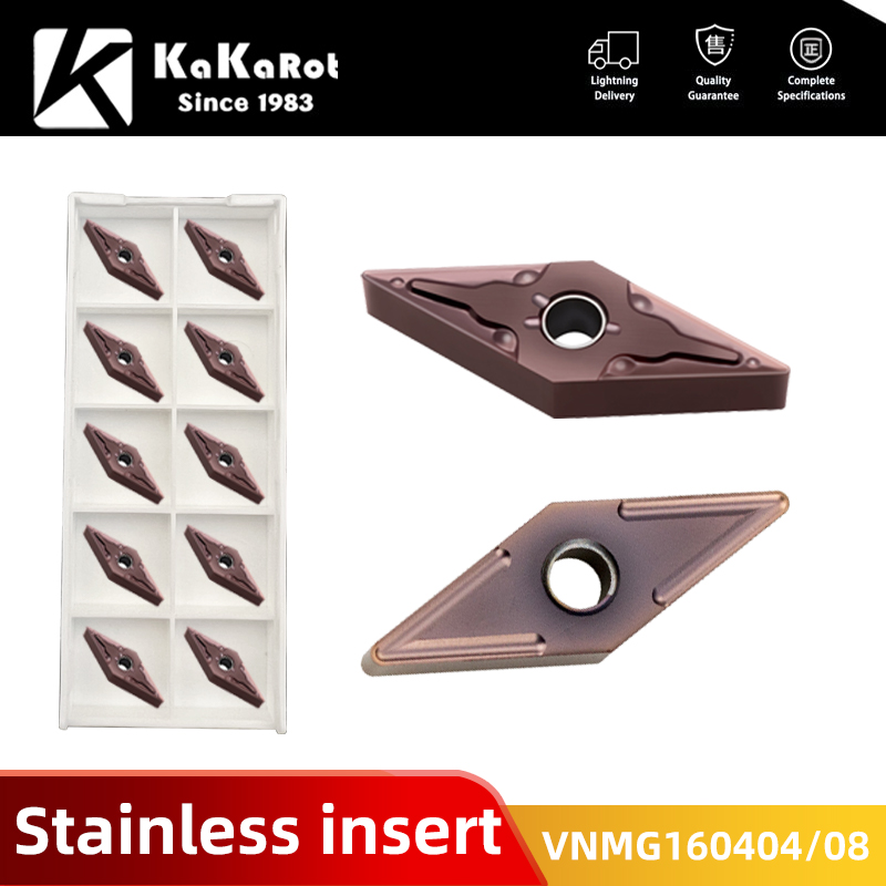 Parting Tool Lathe - Kakarot Carbide Insert VNMG160404 MA VP15TF