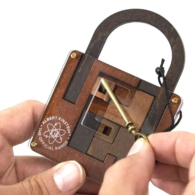Woodworking Kids Toys - Challenging Classic Wooden Brainteaser Puzzle Game