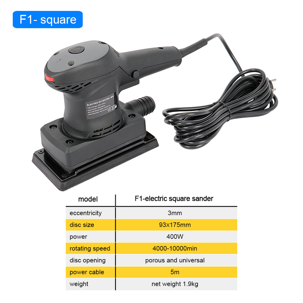 Electric Random Orbital Sander - Woodworking Machine บทวิจารณ์และราคา