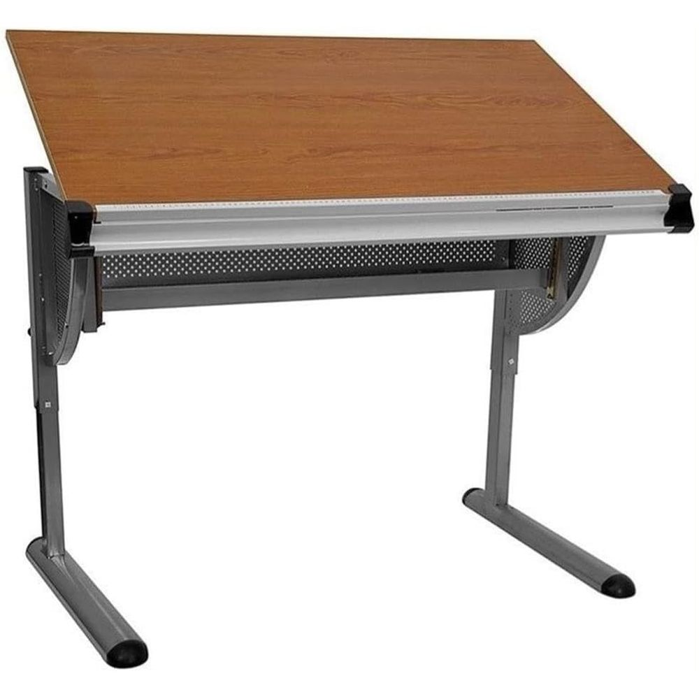 Adjustable Height Table, 34-48 - Wood Woodworking บทวิจารณ์และราคา
