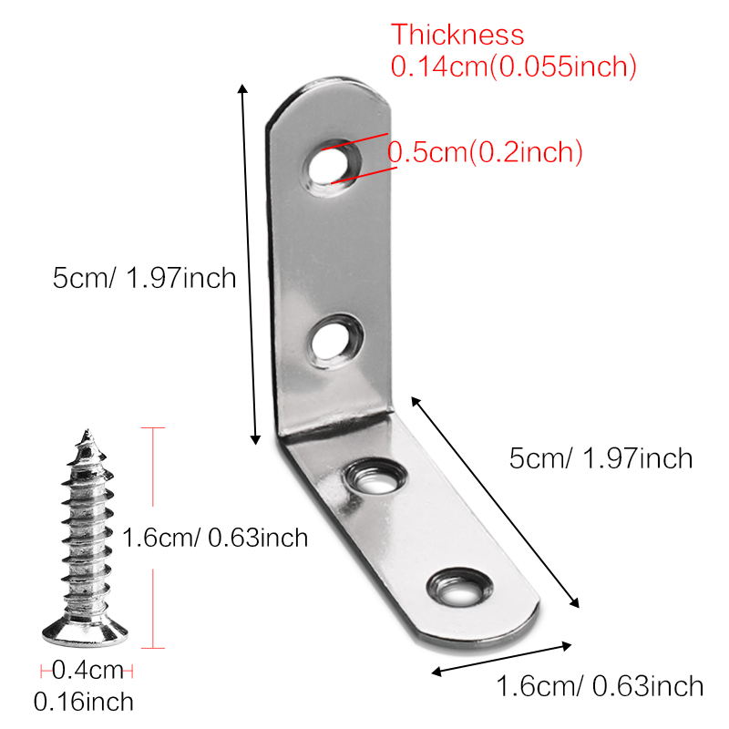 3-20 Pcs L Bracket Stainless S - Woodworking X Brace บทวิจารณ์และราคา
