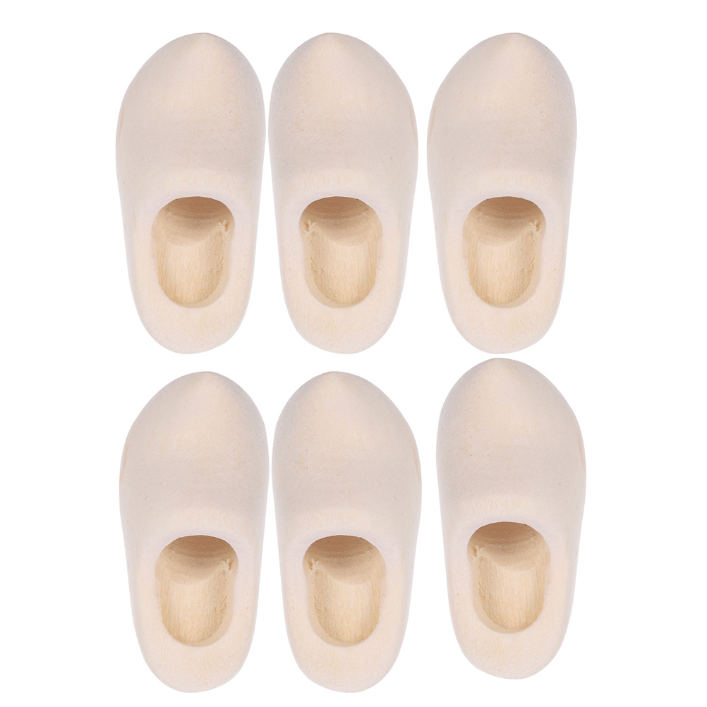 Miniature Dutch Shoes Wooden C - Woodworking Shoes บทวิจารณ์และราคา