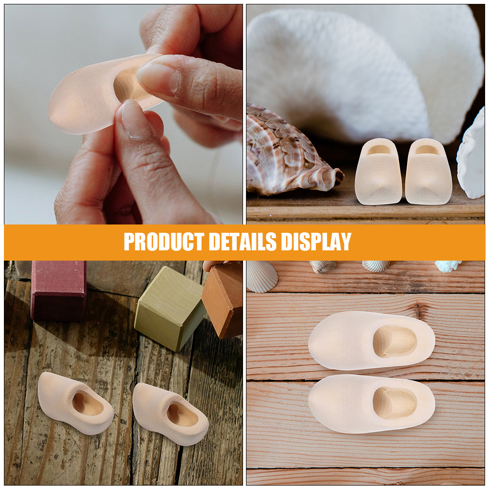 Miniature Dutch Shoes Wooden C - Woodworking Shoes บทวิจารณ์และราคา