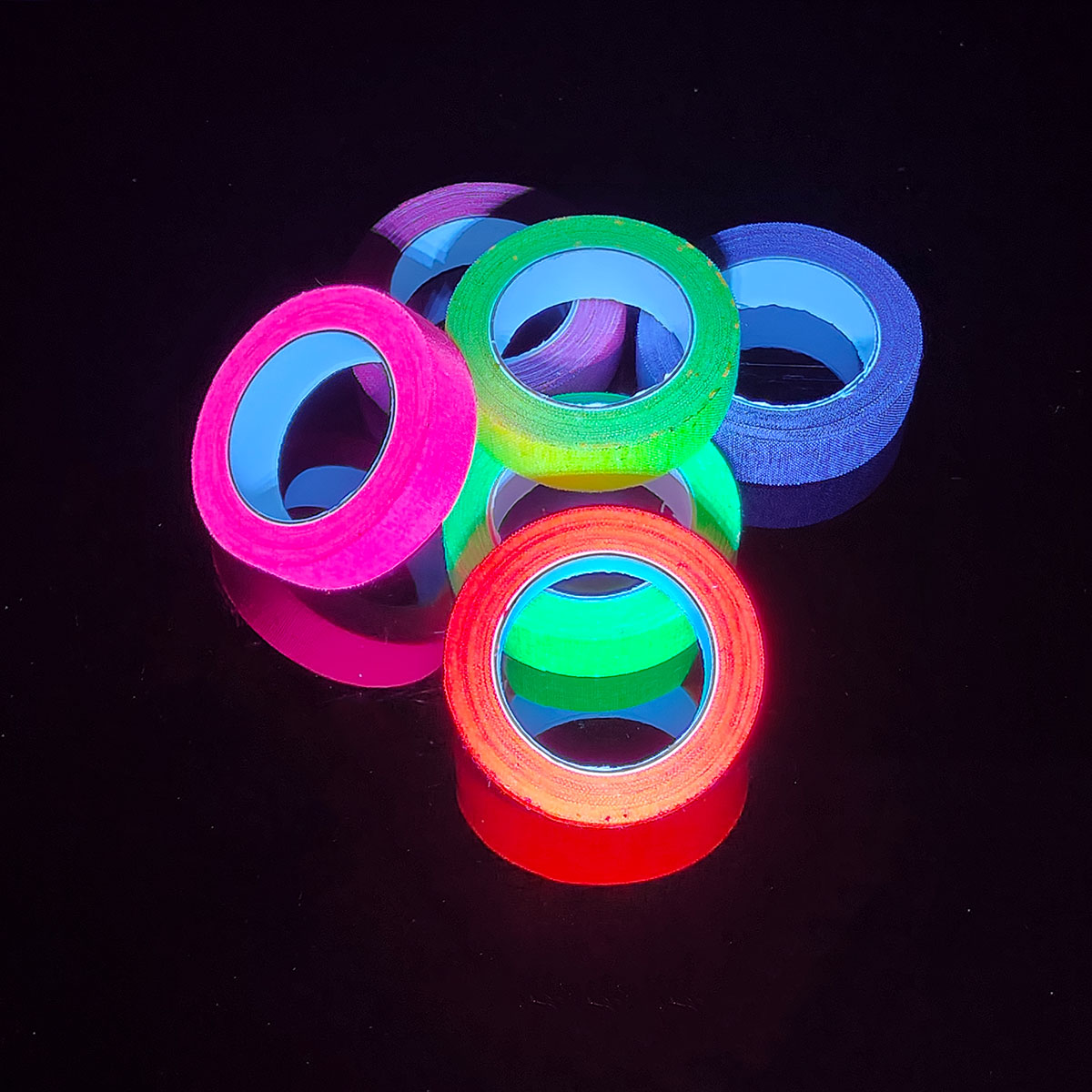 6-Pack Neon Fluorescent Tape S - Woodworking Uv Light บทวิจารณ์และราคา