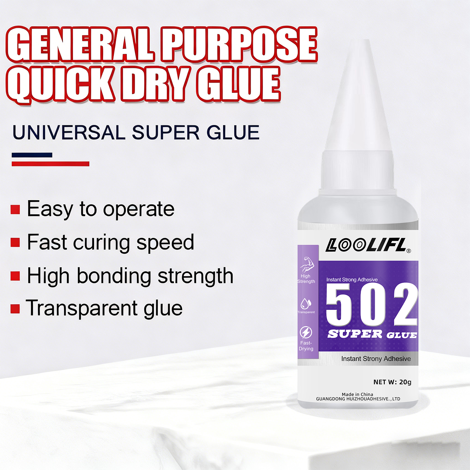 502 Super Glue Quick-drying St - Wood Woodworking บทวิจารณ์และราคา