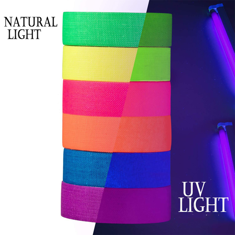 5Meter 6 Colors Neon Gaffer Cl - Woodworking Uv Light บทวิจารณ์และราคา