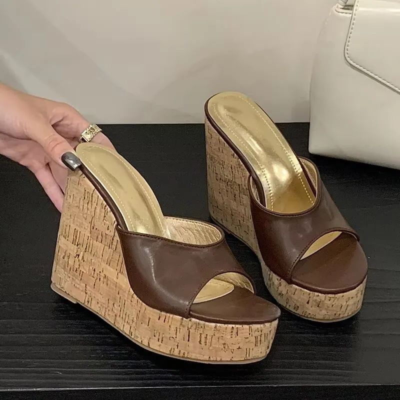 Eilyken Woman Slippers Summer  - Woodworking Shoes บทวิจารณ์และราคา