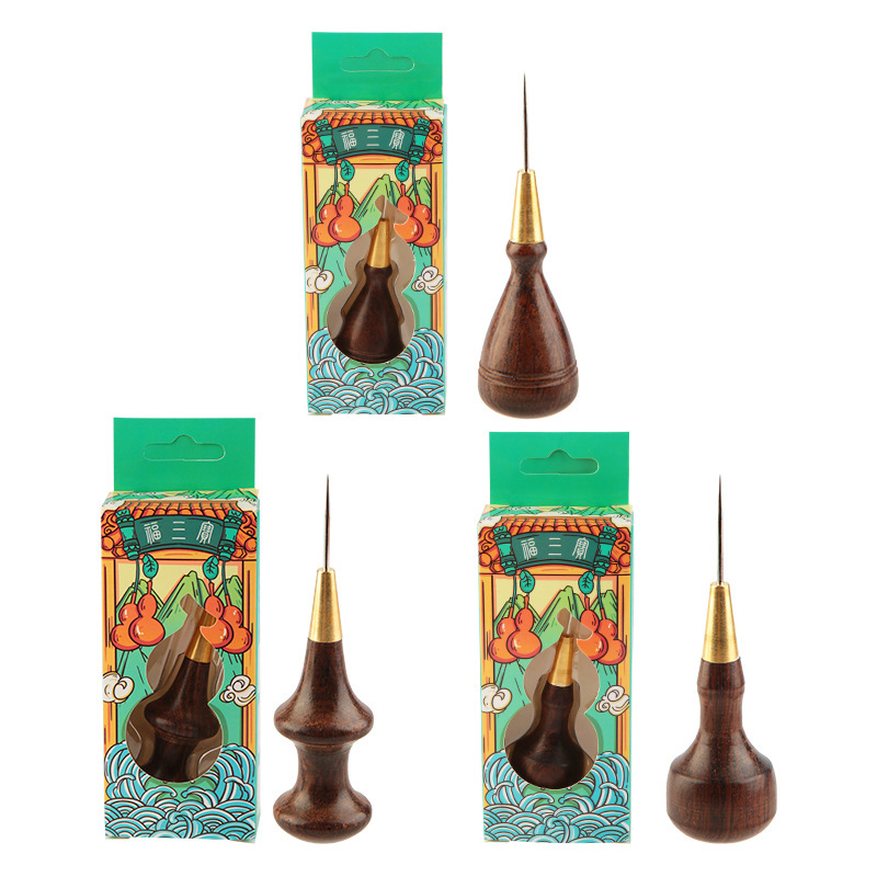 1Pcs Wooden Handle Awls Leathe - Woodworking Shoes บทวิจารณ์และราคา