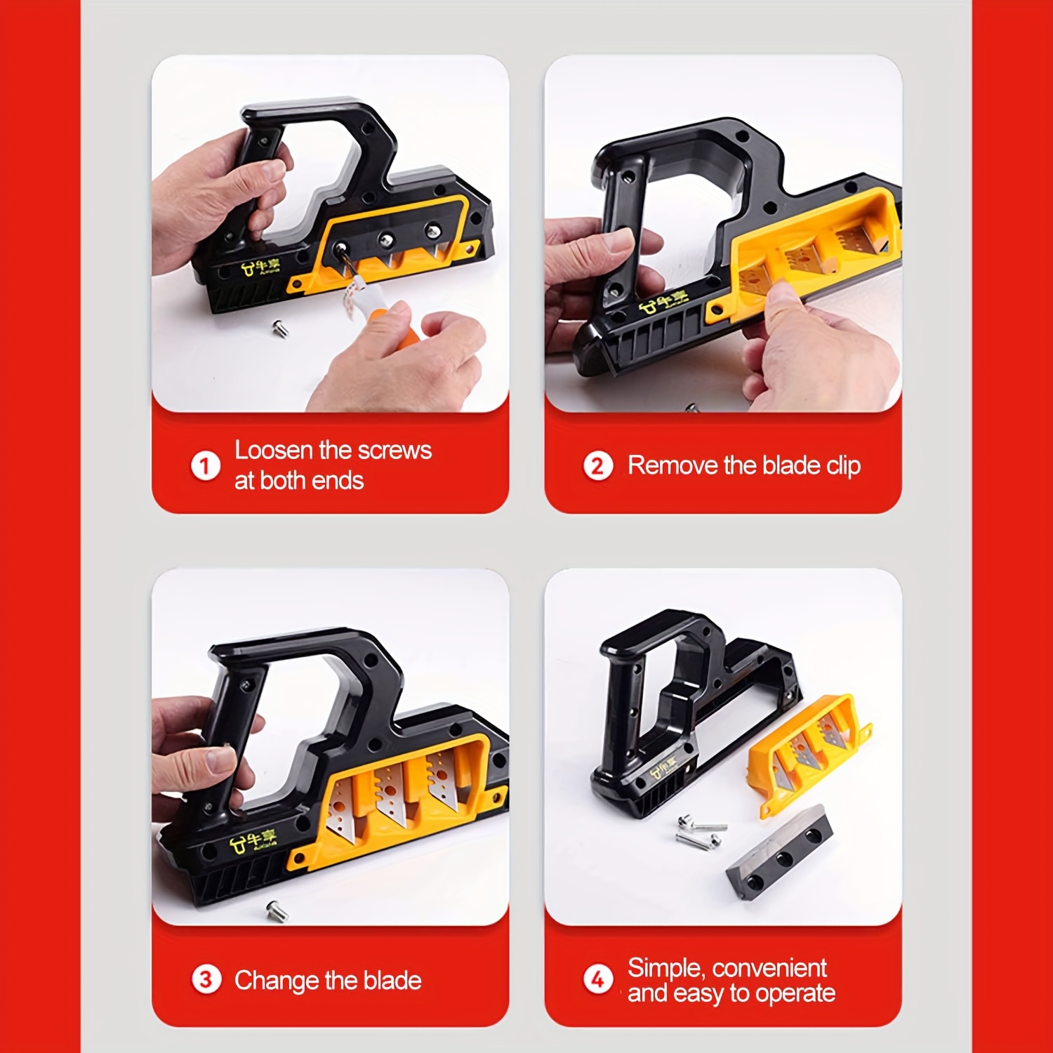 45/60-Degree Angle Dual-Purpos - Woodworking Edge Corner Planer บทวิจารณ์และราคา