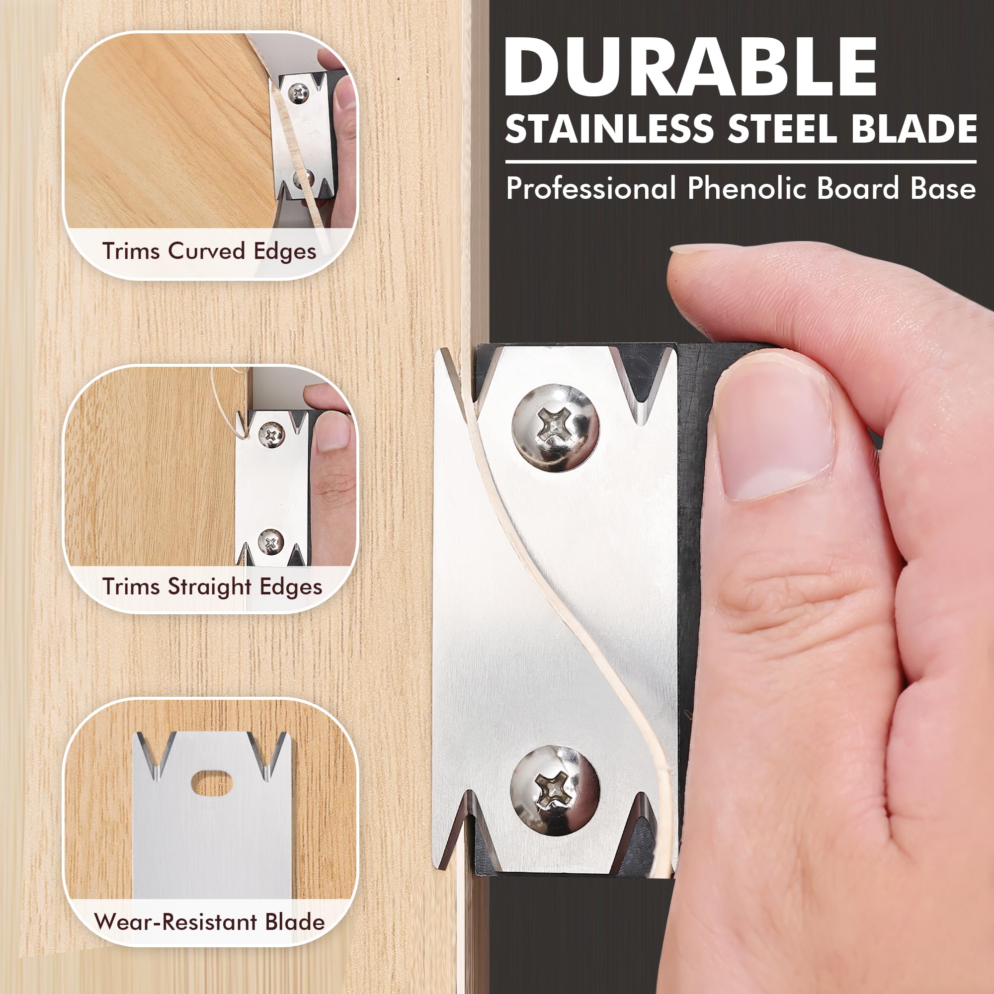 Trimmer Wood Chamfering Fillet - Woodworking Edge Corner Planer บทวิจารณ์และราคา