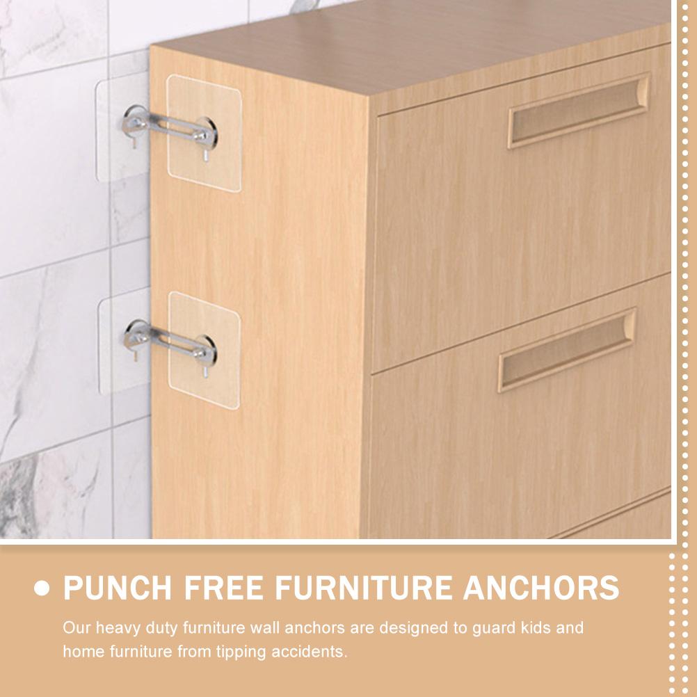 4 Pcs Furniture Wall Anchors A - Cabinet Scraper Set บทวิจารณ์และราคา