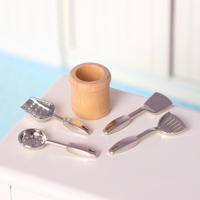 Miniature Kitchen Utensils Set - Woodworking Kit บทวิจารณ์และราคา
