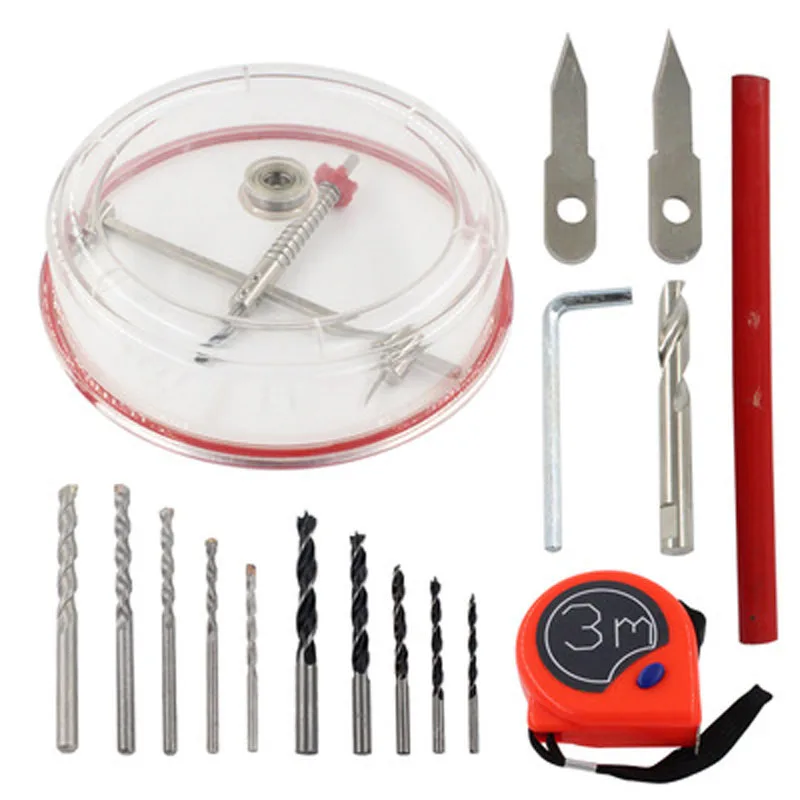 Adjustable Hole Saw Cutter Dri - Woodworking Drill บทวิจารณ์และราคา