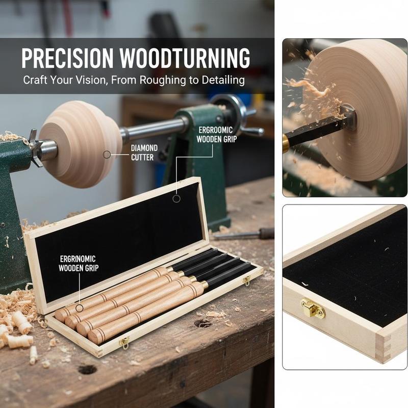 Woodworking Carving Chisel Kit - Woodworking Kit บทวิจารณ์และราคา