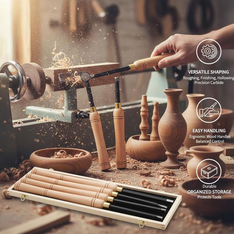 Woodworking Carving Chisel Kit - Woodworking Kit บทวิจารณ์และราคา