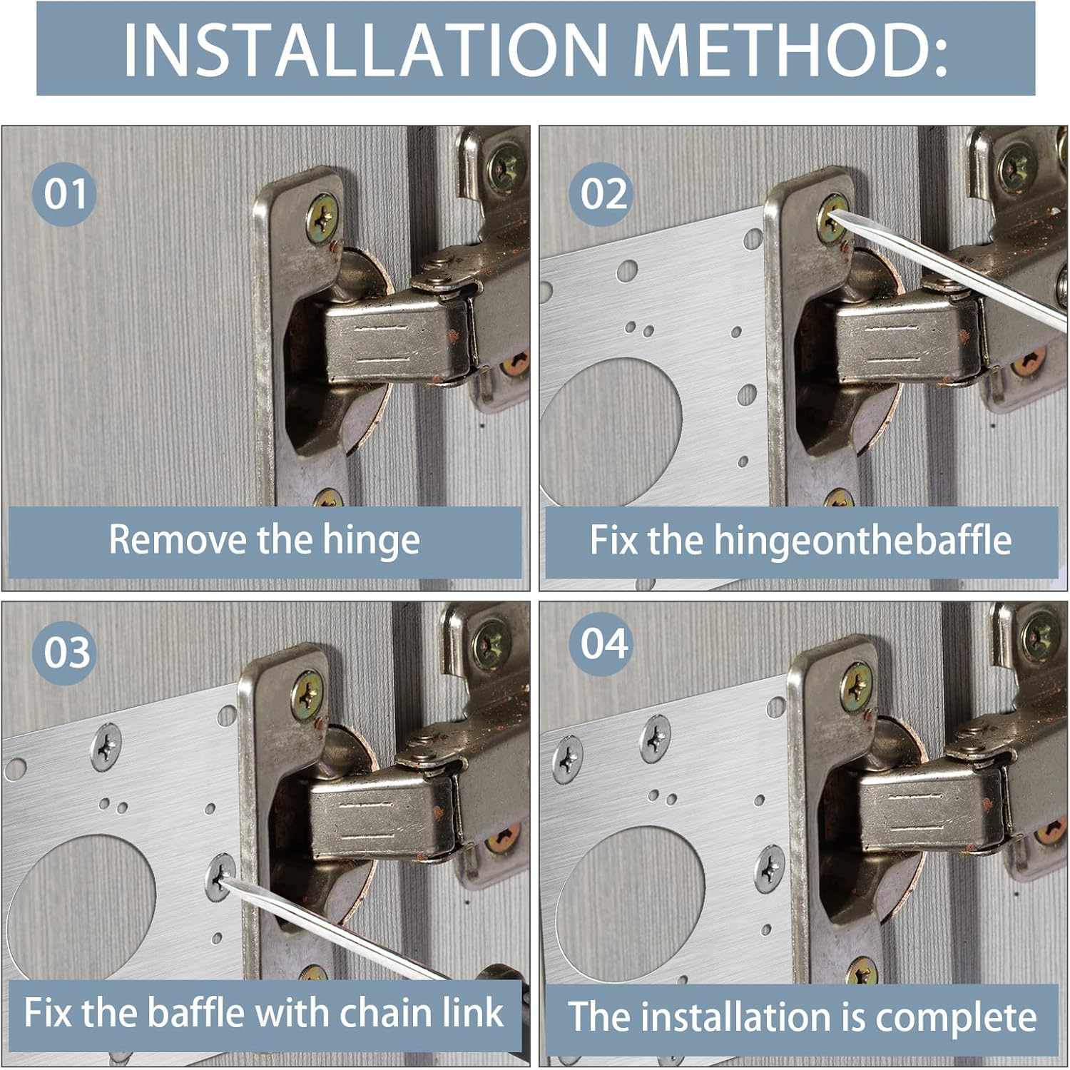 Cabinet Hinge Repair Plate Kit - Cabinet Scraper Set บทวิจารณ์และราคา