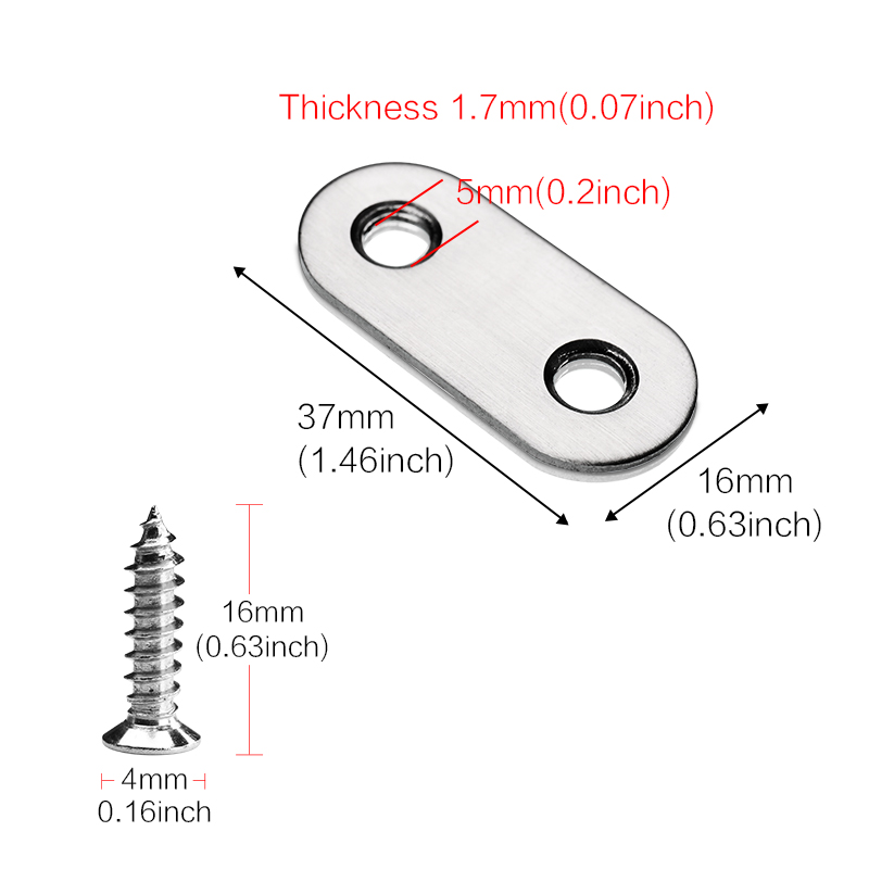 5-40 pcs Straight Flat Corner  - Woodworking X Brace บทวิจารณ์และราคา