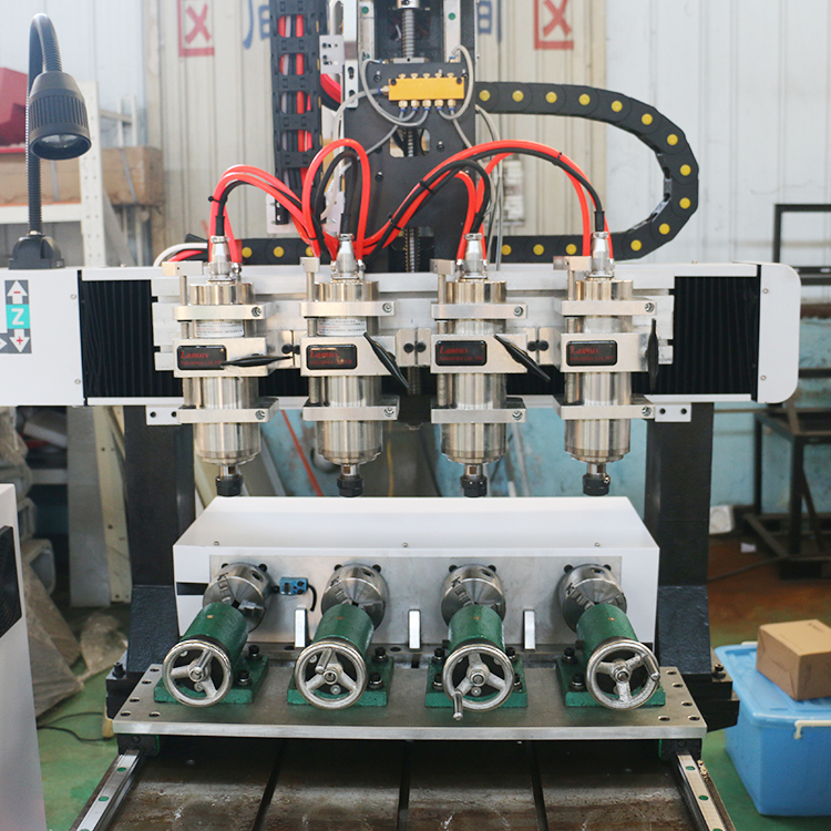 Small Multi Head 4 Axis Mini C - Woodworking Cnc Router Machine Price บทวิจารณ์และราคา