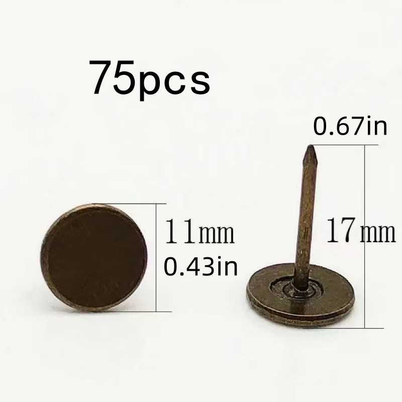 Smooth bronze nails for furnit - Woodworking Projects Art บทวิจารณ์และราคา