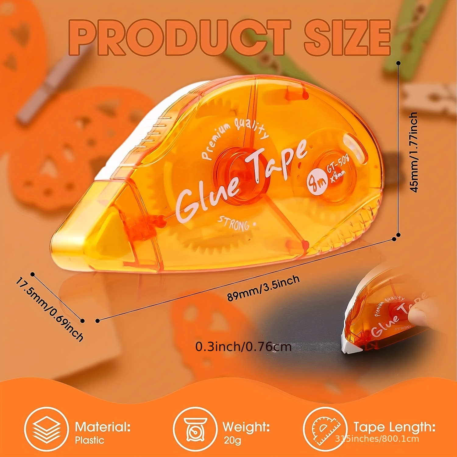 6 Packs Double Sided Tape Roll - Woodworking Projects Art บทวิจารณ์และราคา