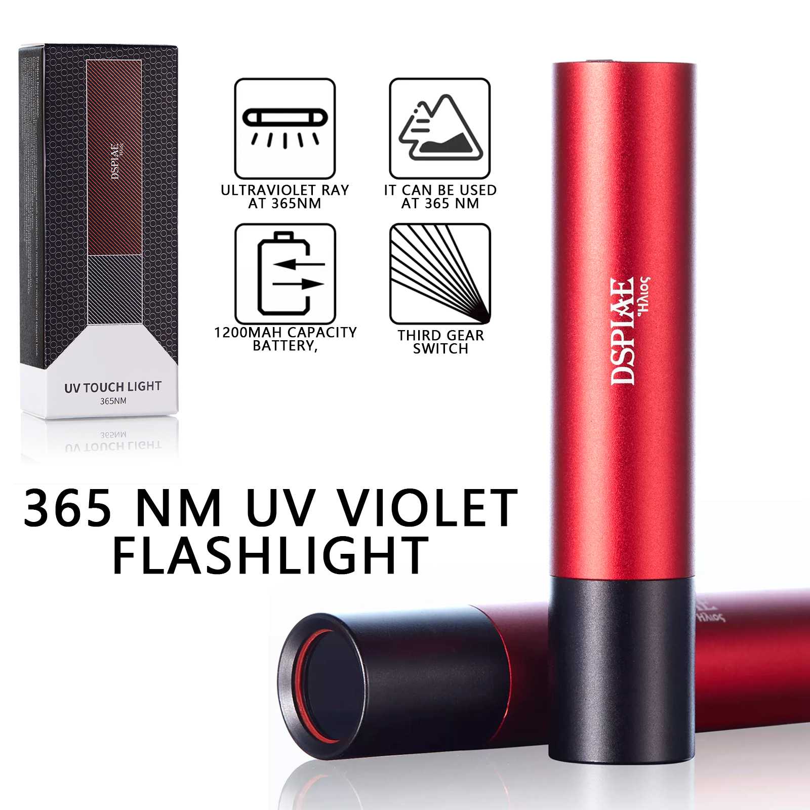 DSPIAE Ultraviolet Light Torch - Woodworking Uv Light บทวิจารณ์และราคา