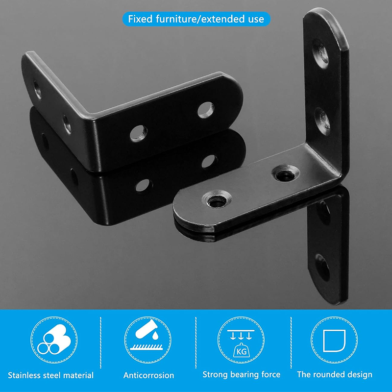 6-20Pcs L Bracket Right Angle  - Woodworking X Brace บทวิจารณ์และราคา