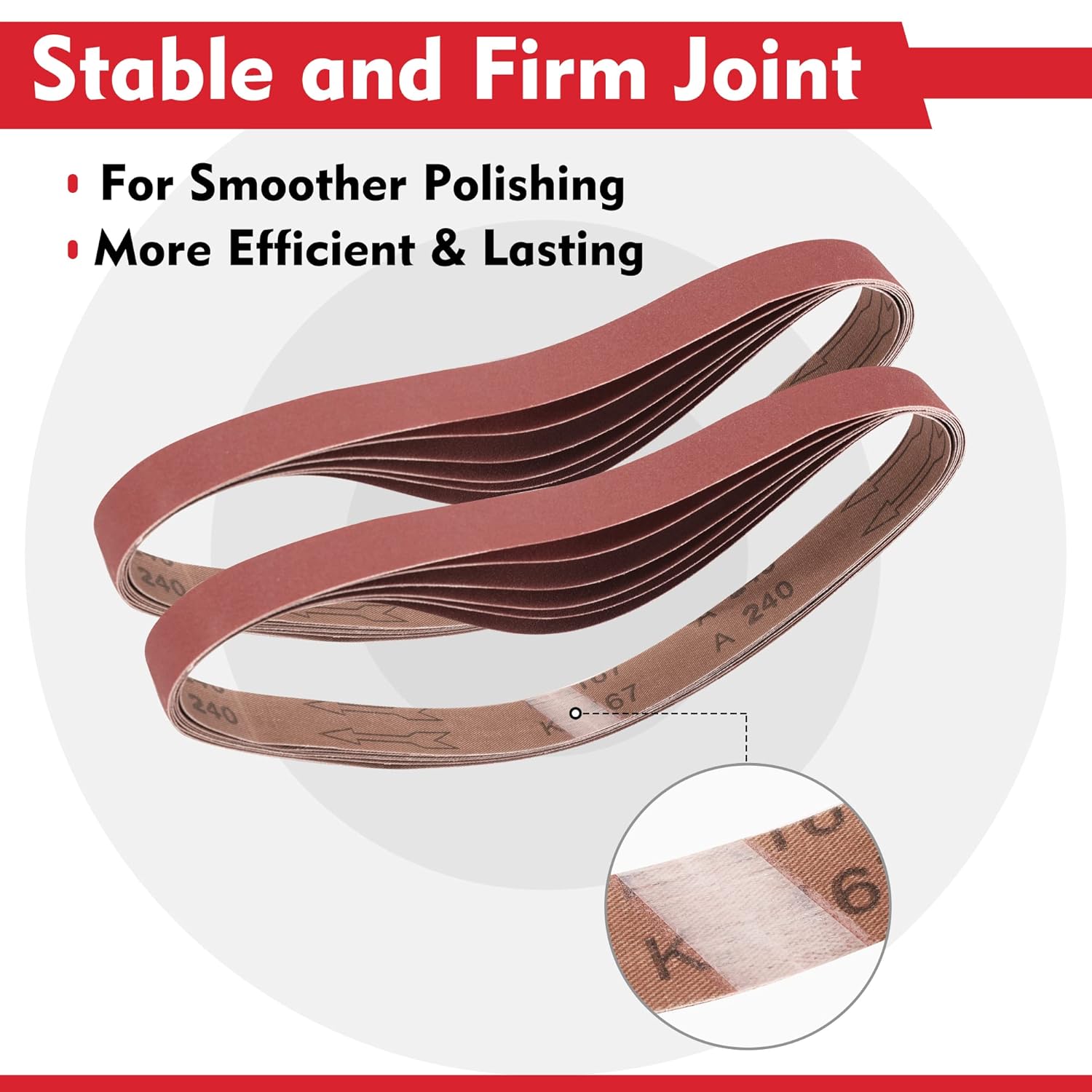 36 Pack 1x30 Inch Sanding Belt - Woodworking Kit บทวิจารณ์และราคา