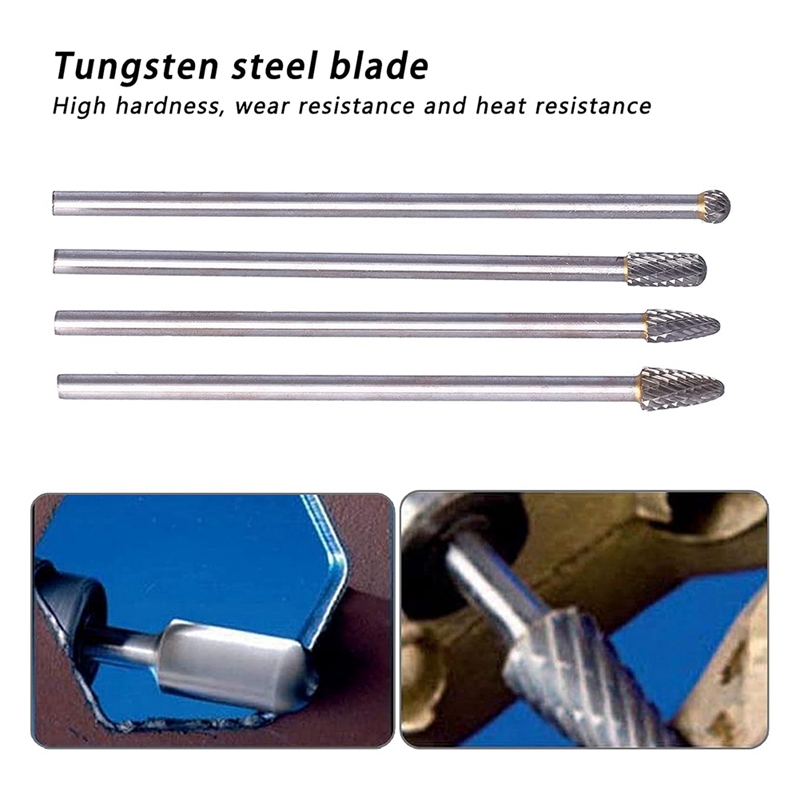 Rotary File Long Steel,Rotary  - Woodworking Drill บทวิจารณ์และราคา