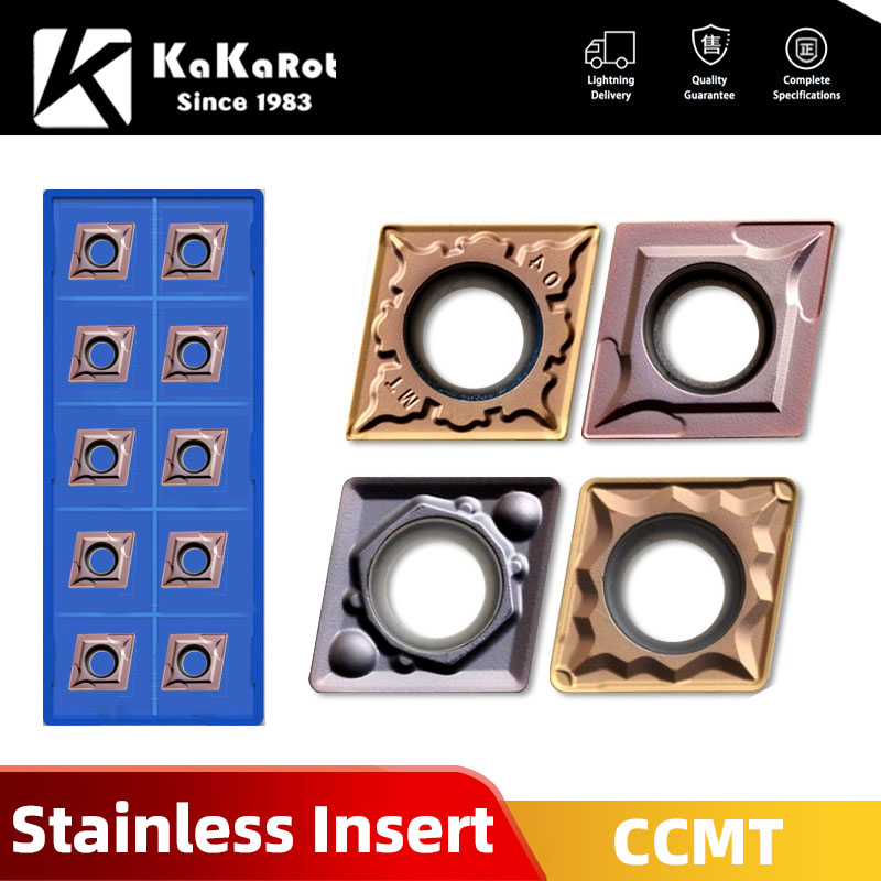 Kakarot Carbide Insert CCMT060 - Parting Tool Lathe บทวิจารณ์และราคา
