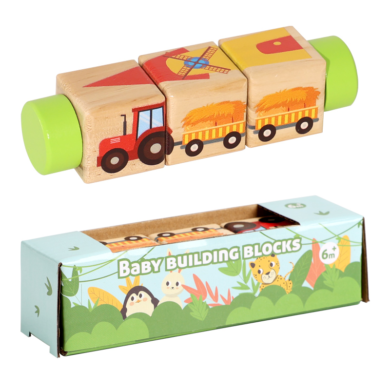1pcs Baby Wooden Rotating Anim - Woodworking Kids Toys บทวิจารณ์และราคา