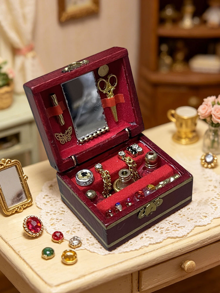 1: 12 Dollhouse Mini Wooden Re - Wood Woodworking บทวิจารณ์และราคา