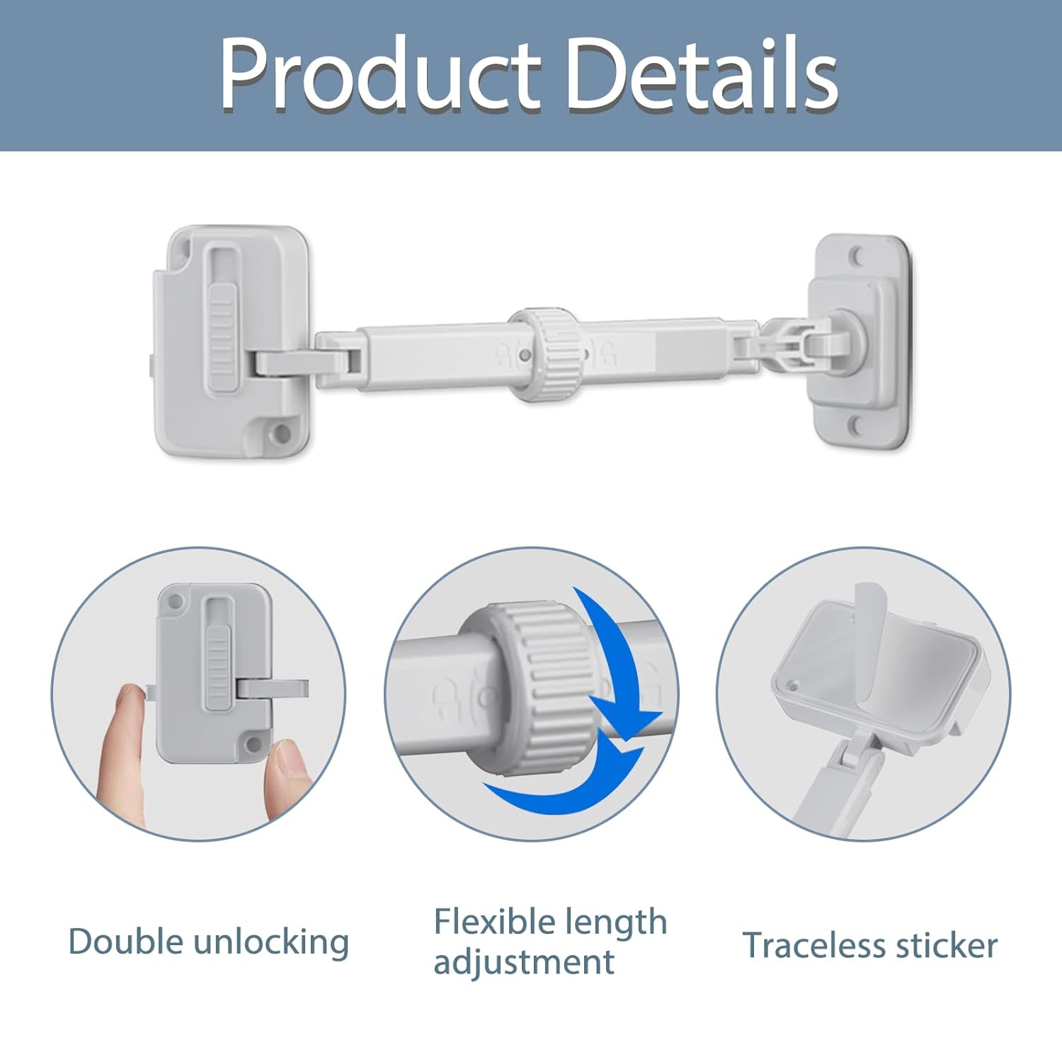 Furniture anchor kits for baby - Cabinet Scraper Set บทวิจารณ์และราคา