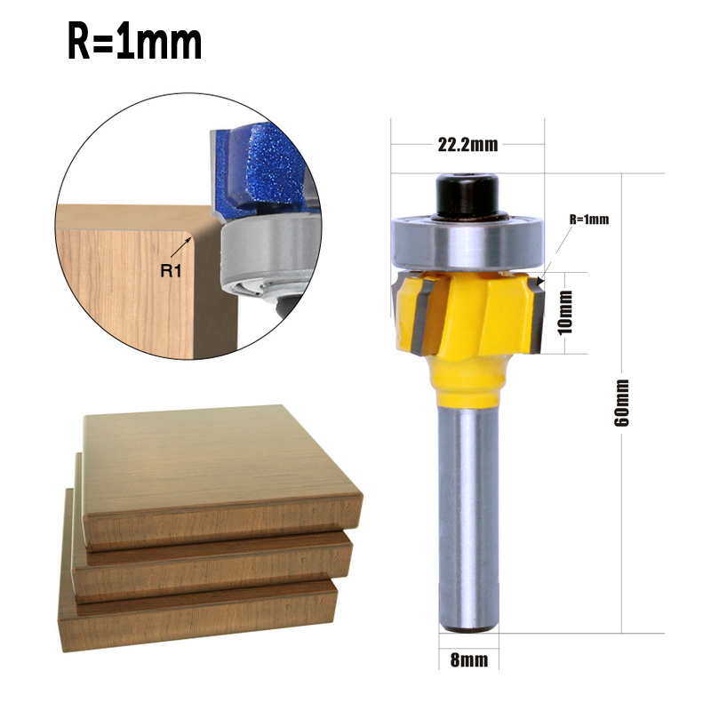 CHWJW 1PC 8mm Shank high quali - Woodworking Edge Corner Planer บทวิจารณ์และราคา