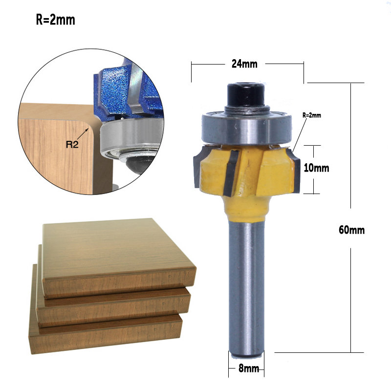 CHWJW 1PC 8mm Shank high quali - Woodworking Edge Corner Planer บทวิจารณ์และราคา