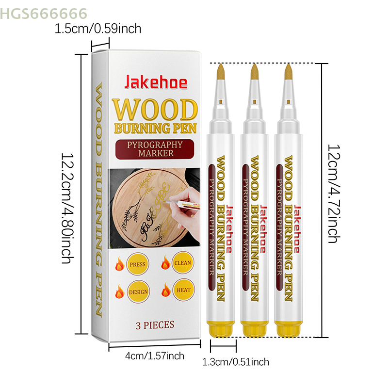 3pcs/Set Scorching Pens for Wo - Woodworking Projects Art บทวิจารณ์และราคา