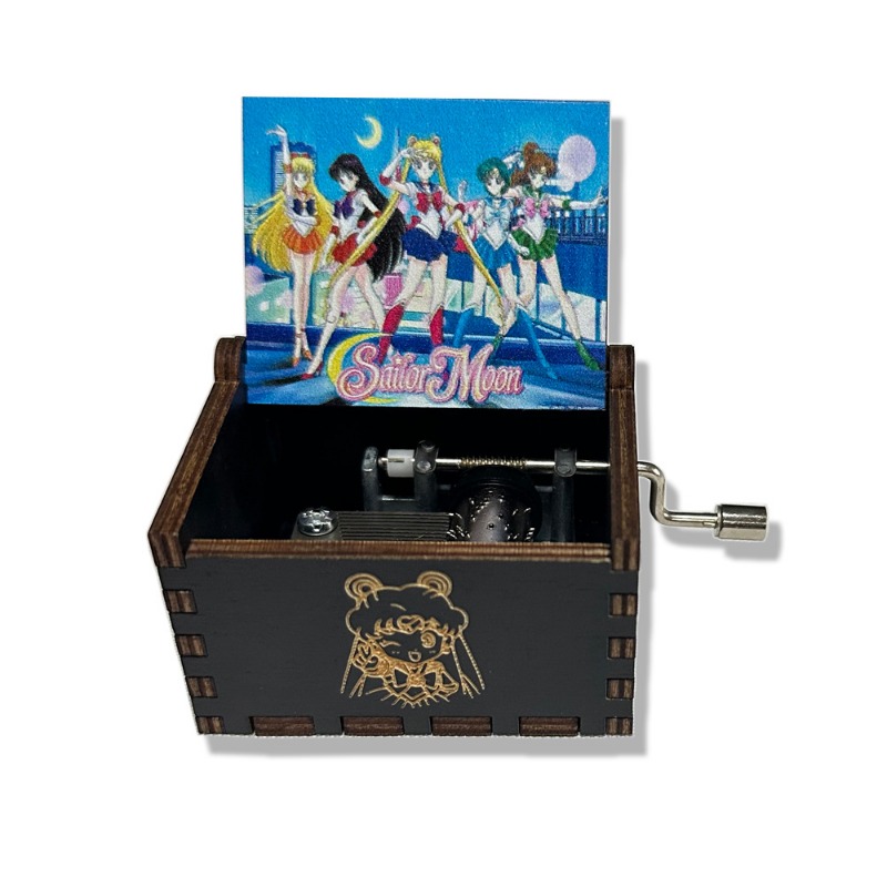 Sailor Mooned Theme Music Box  - Wood Woodworking บทวิจารณ์และราคา