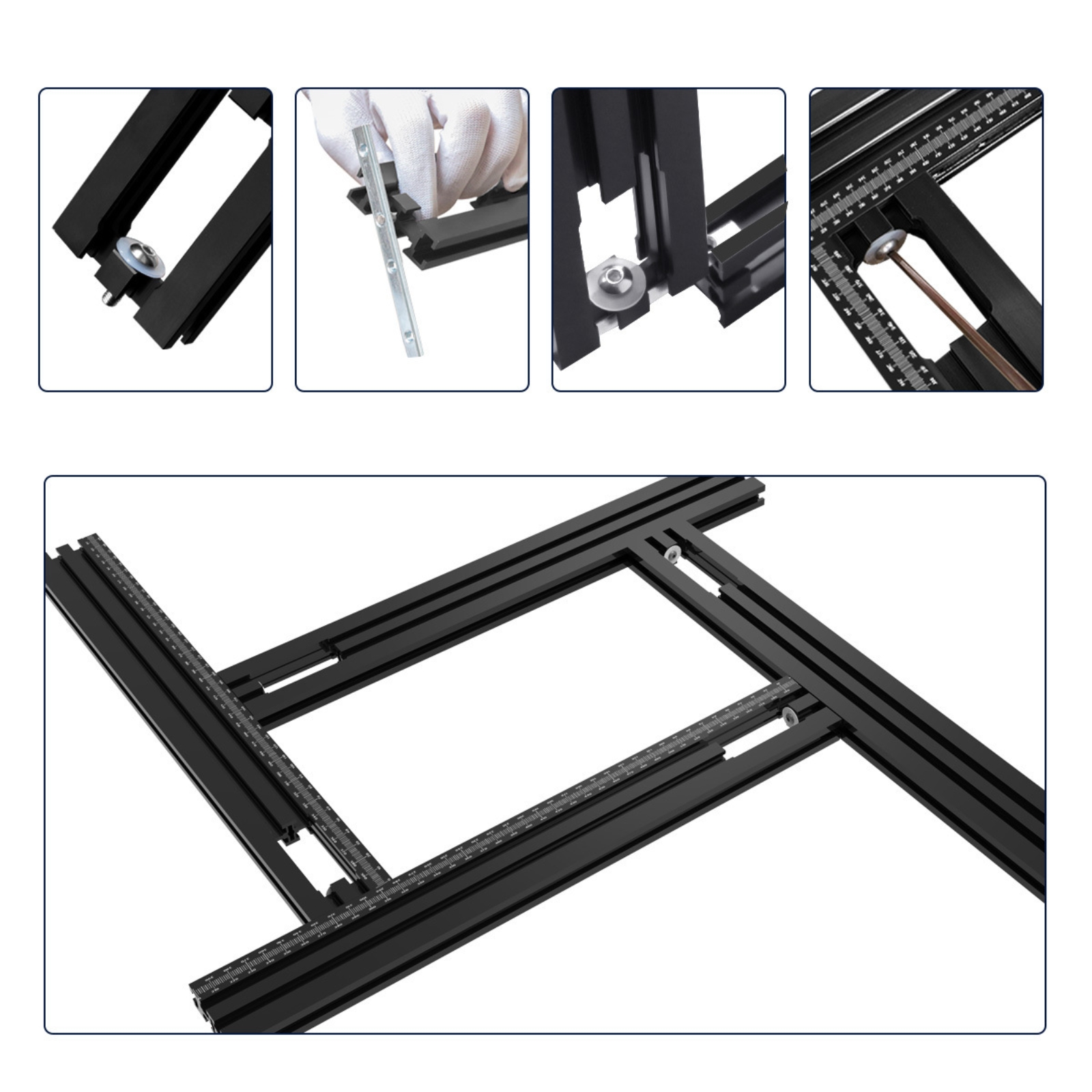 Routing Guide Tracks Metal Cut - Woodworking Kit บทวิจารณ์และราคา