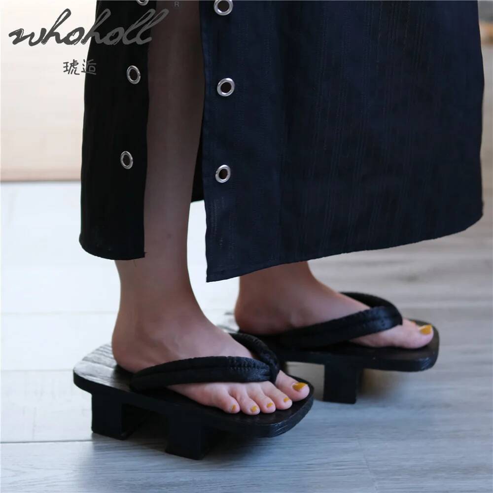 WHOHOLL Unisex Japanese Wooden - Woodworking Shoes บทวิจารณ์และราคา
