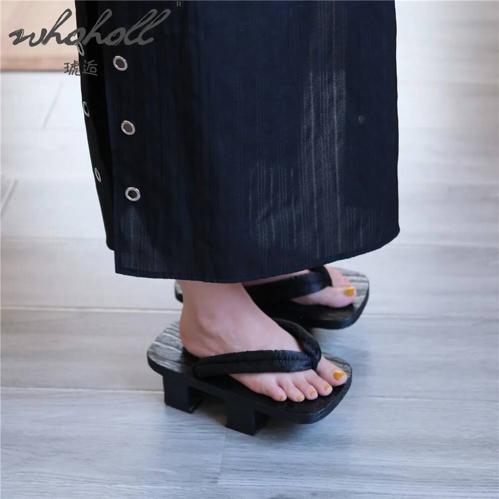 WHOHOLL Unisex Japanese Wooden - Woodworking Shoes บทวิจารณ์และราคา