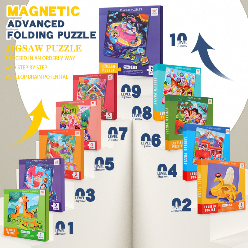 Kids Magnetic Wooden Puzzle Ca - Woodworking Kids Toys บทวิจารณ์และราคา