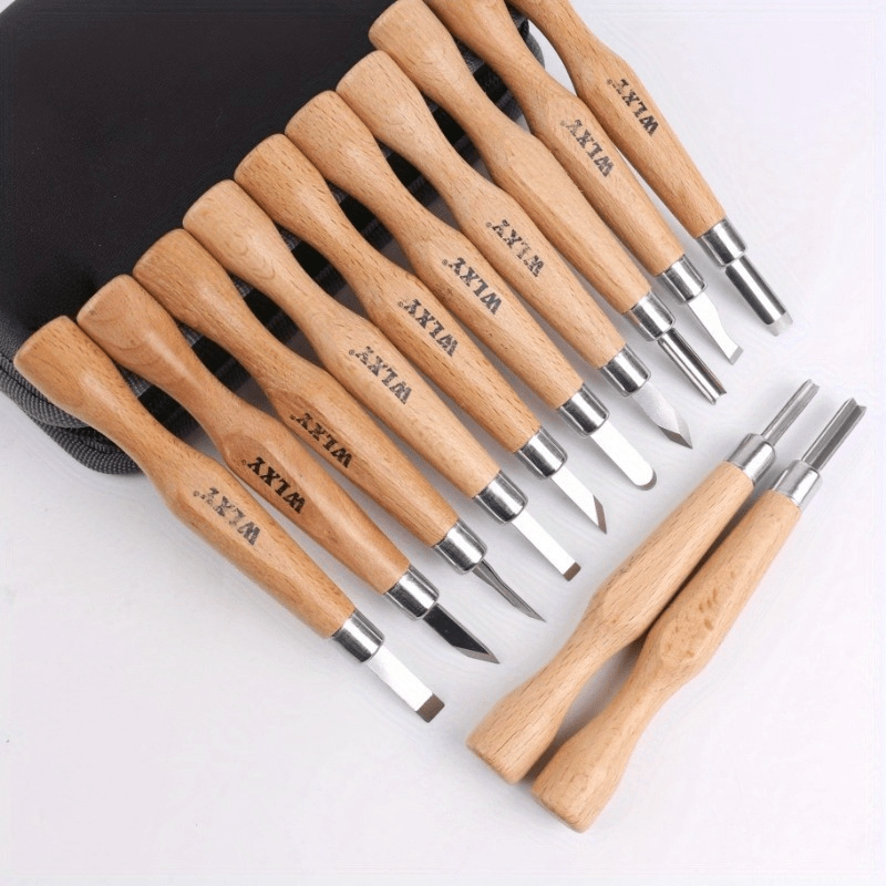 Set Of 12 Professional Wooden  - Woodworking Knife บทวิจารณ์และราคา