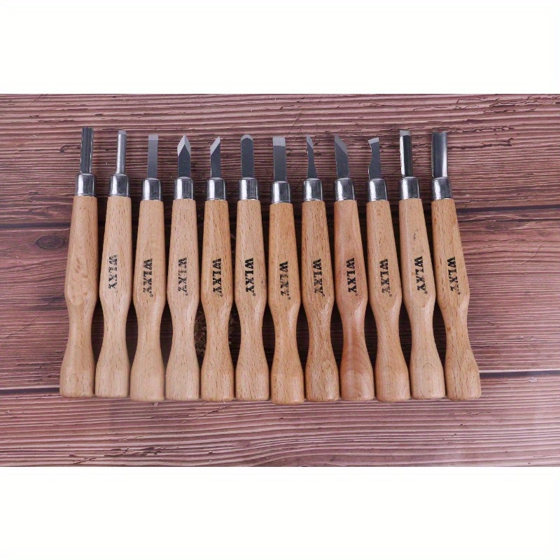 Set Of 12 Professional Wooden  - Woodworking Knife บทวิจารณ์และราคา