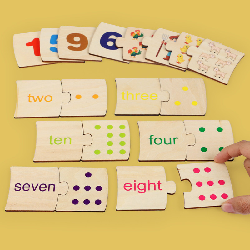 Children Iron Box Number Enlig - Woodworking Kids Toys บทวิจารณ์และราคา