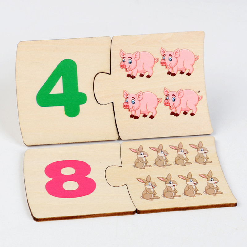 Children Iron Box Number Enlig - Woodworking Kids Toys บทวิจารณ์และราคา